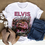 Elvis Presley Round Neck Raglan Sleeve Sweatshirt – MAITM 9219