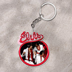 Elvis Presley Custom Shape 1-sided Keychain – HOATT 9310