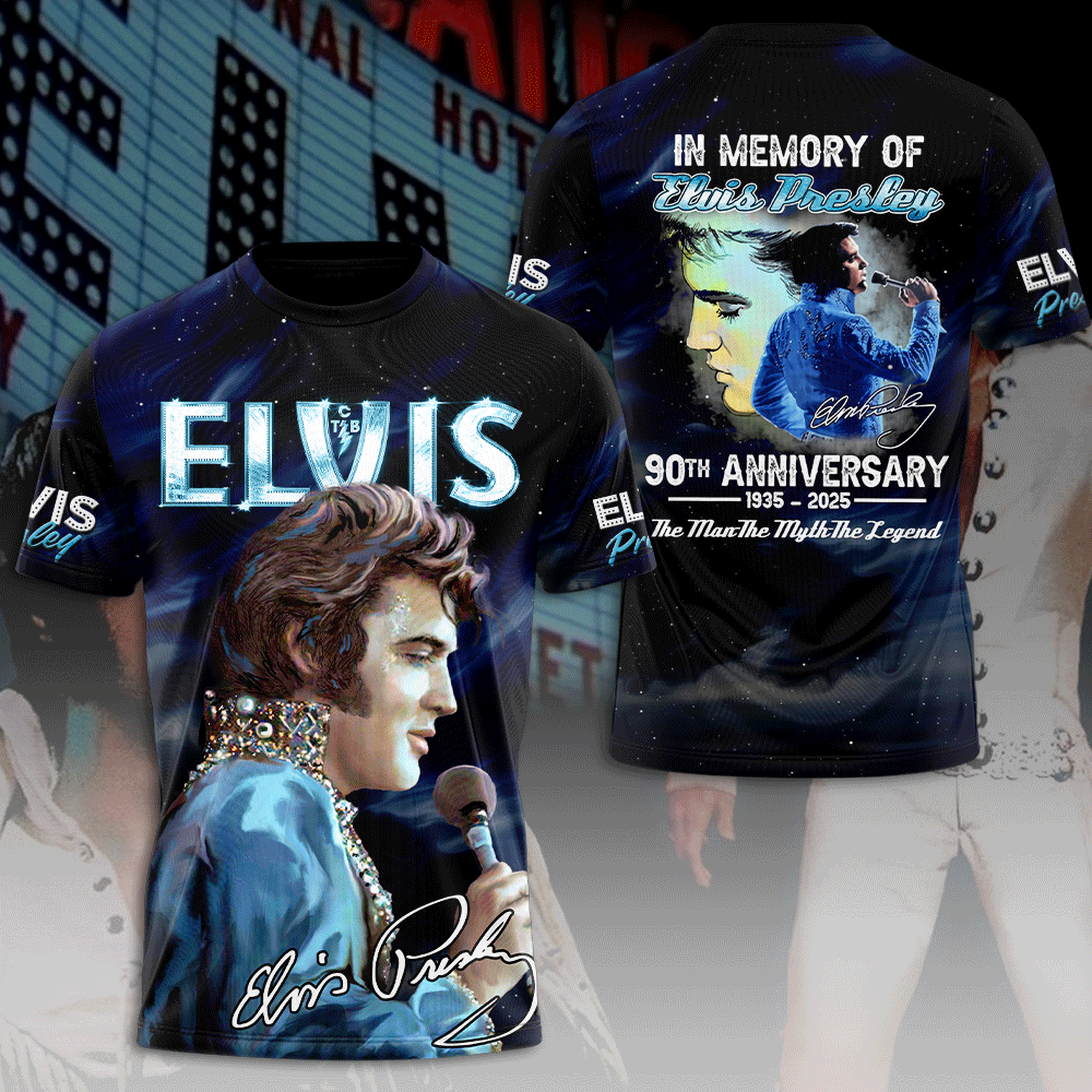 Elvis Presley 3D Apparel – MAITM 7390