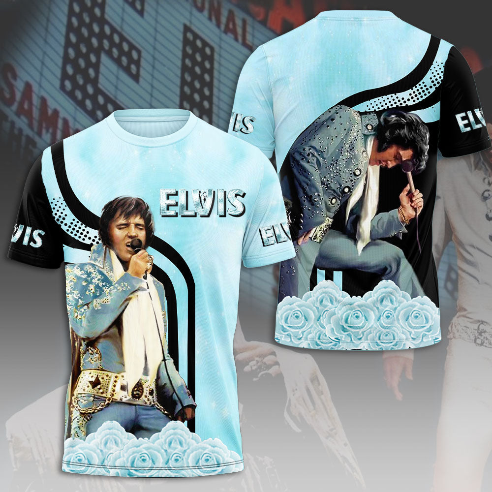 Elvis Presley Custom Shape 1-sided Keychain – HOATT 9259
