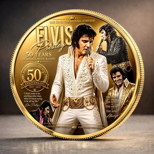 Elvis Presley 50th Anniversary 2027 Commemorative Coin – MAITM15358