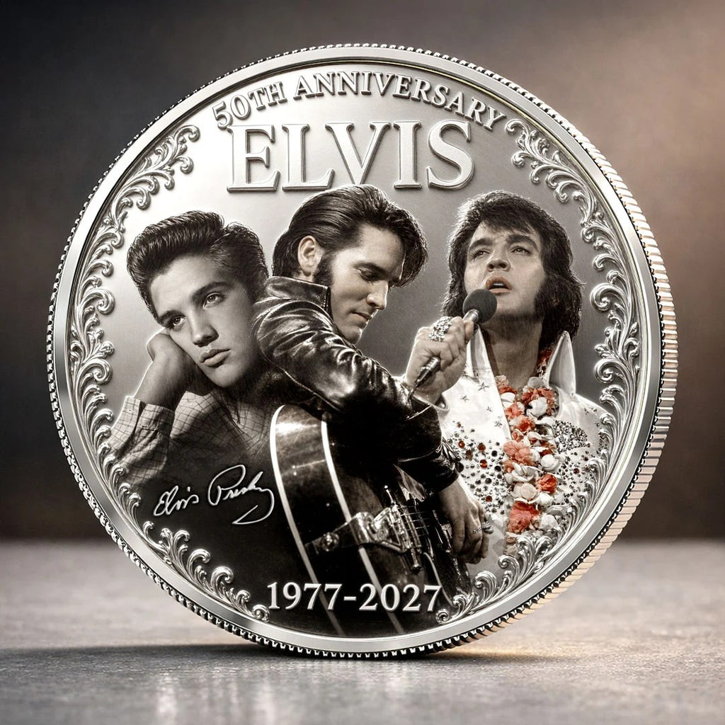 Elvis Presley 50th Anniversary 2027 Commemorative Coin – MAITM15360