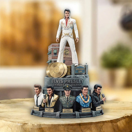 Elvis Presley Custom Shape Acrylic Plaque – TMTHU5189