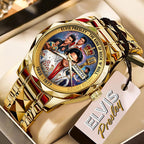 Elvis Presley Alloy Luxury Quartz Watch – GNE 3756