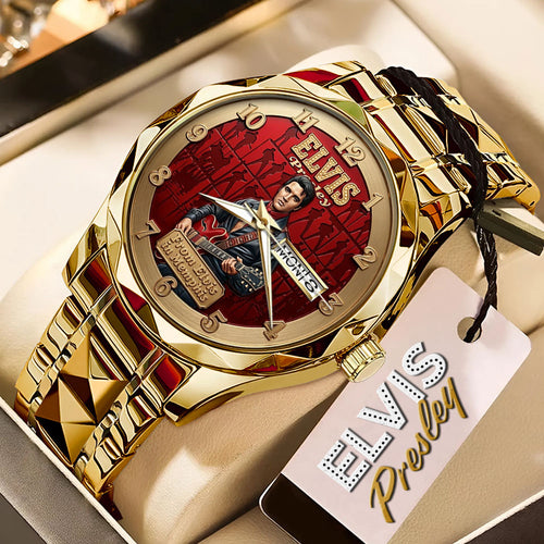 Elvis Presley Alloy Luxury Quartz Watch – TMTHU6293