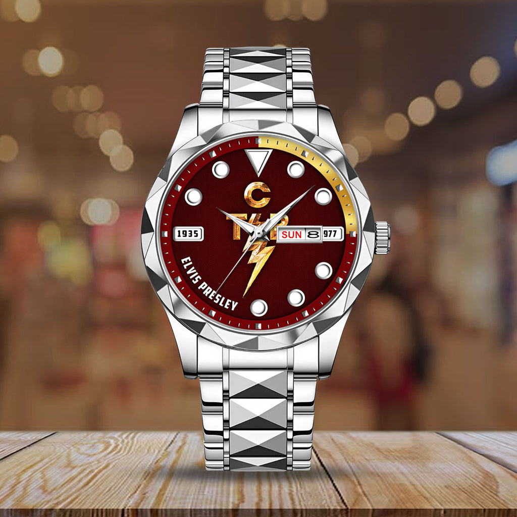 Elvis Presley Alloy Luxury Quartz Watch – HOATT 11413