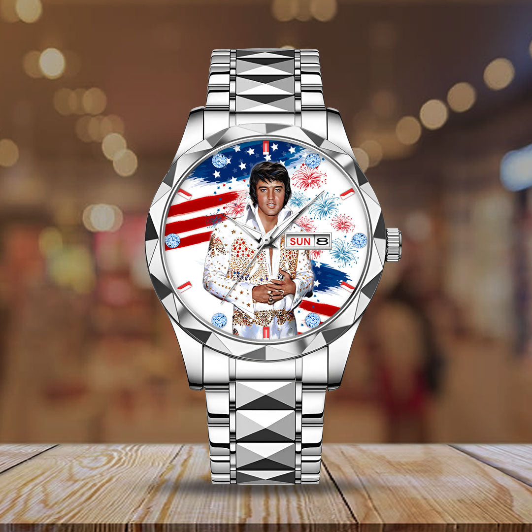 Elvis Presley Alloy Luxury Quartz Watch – HOATT 11415