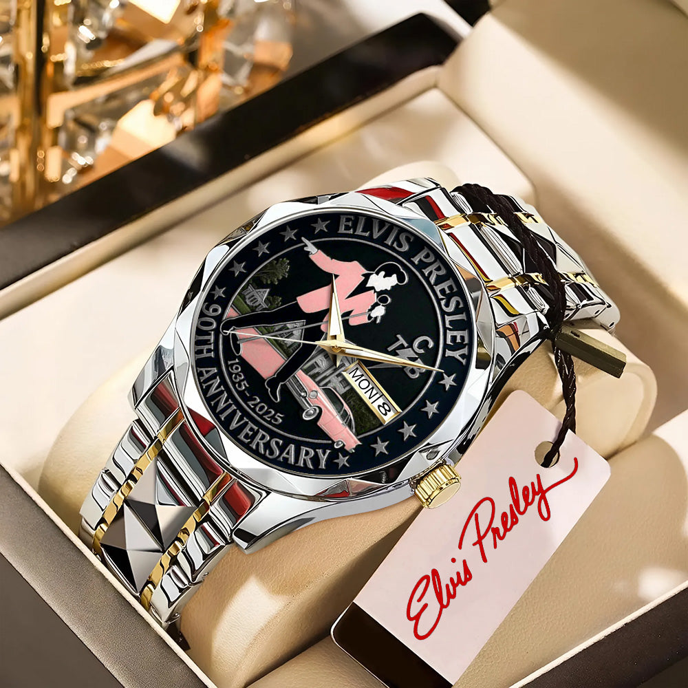 Elvis Presley Alloy Luxury Quartz Watch – TANTN15432