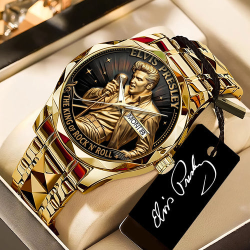 Elvis Presley Alloy Luxury Quartz Watch – TANTN22759