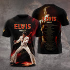 Elvis Presley Black Stainless Steel Watch – GNE 308