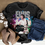 Elvis Presley Round Neck Raglan Sleeve Sweatshirt – VANDH 3931