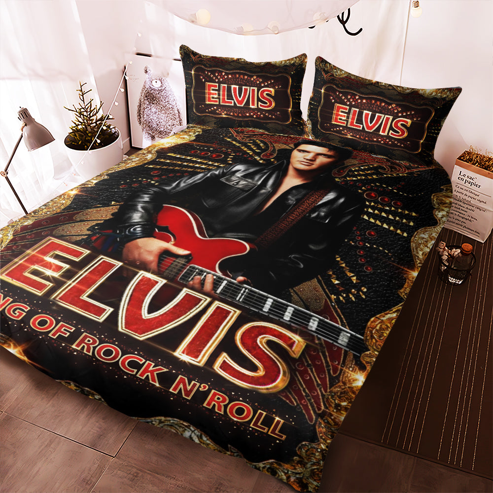 Elvis Presley 3-Piece Duvet Bedding Set – TMTHU6394