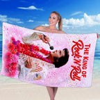 Elvis Presley Rectangle Beach Towel – HOATT17792