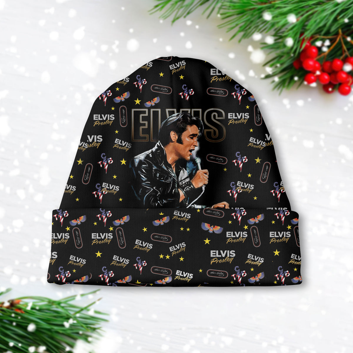 Elvis Presley Round Neck Raglan Sleeve Sweatshirt – HOATT 7137