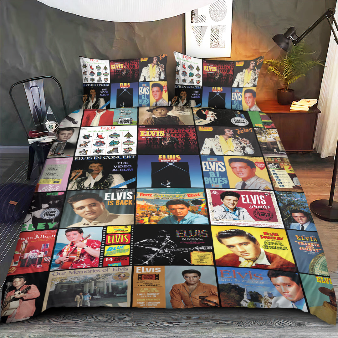 Elvis Presley 3-Piece Duvet Bedding Set – MAITM13973