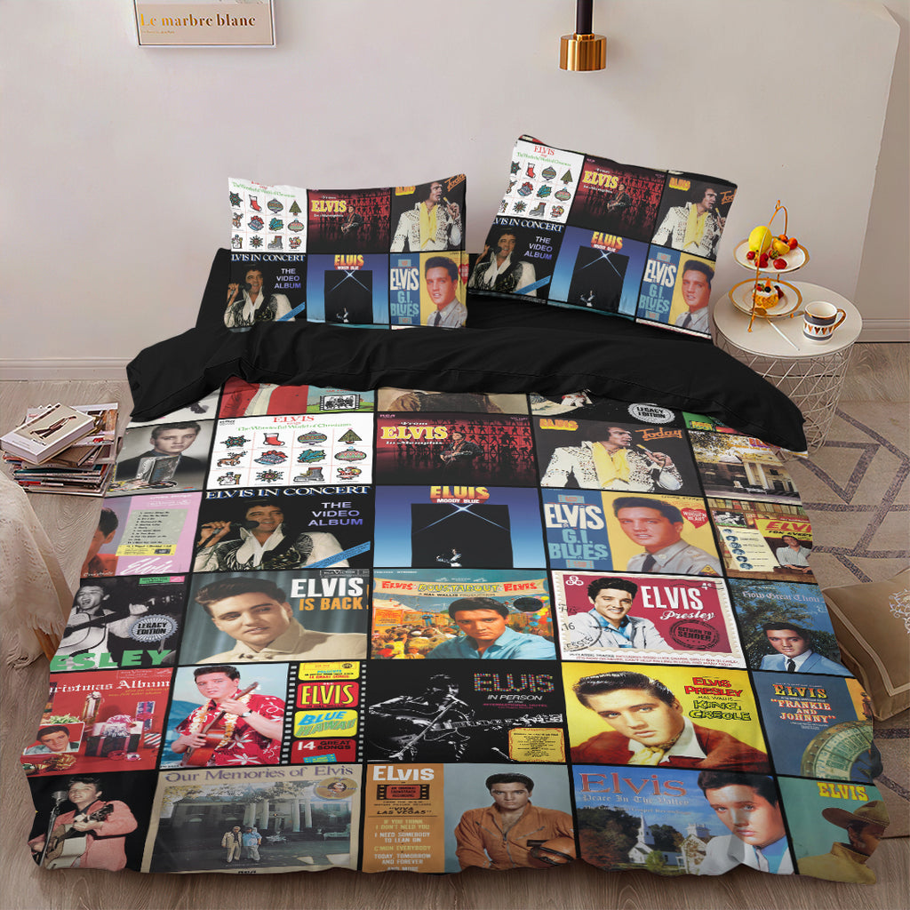 Elvis Presley 3-Piece Duvet Bedding Set – MAITM13973