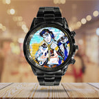 Elvis Presley Black Stainless Steel Watch – GNE 289