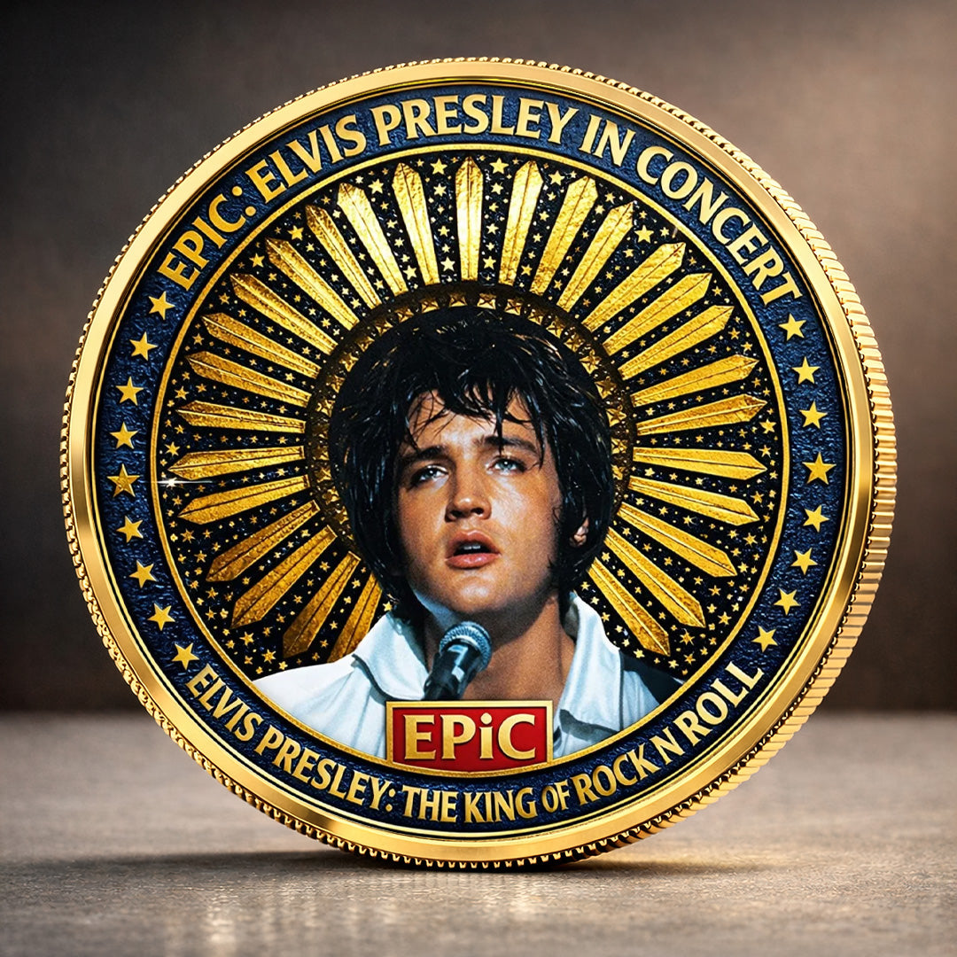 Elvis Presley Commemorative Coin – TMTHU4634