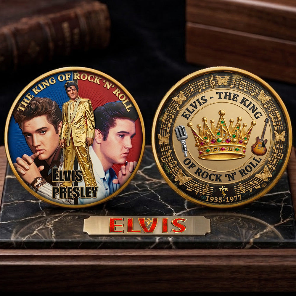 Elvis Presley Commemorative Coin – TMTHU5360