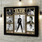 Elvis Presley Rectangle Canvas With Inner Frame – HOATT 8021