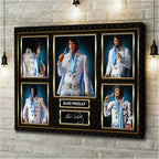 Elvis Presley Rectangle Canvas With Inner Frame – HOATT 8038