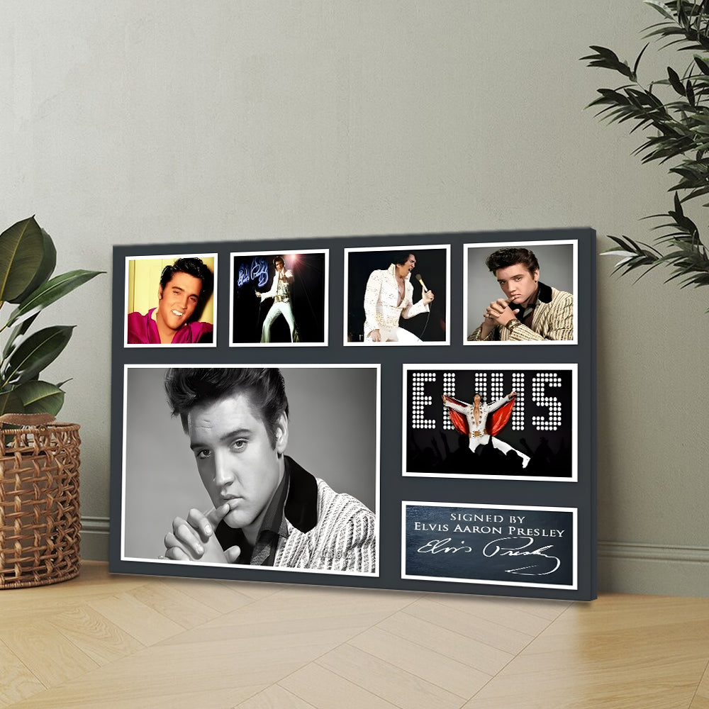 Elvis Presley Rectangle Canvas With Inner Frame – MAITM 9587