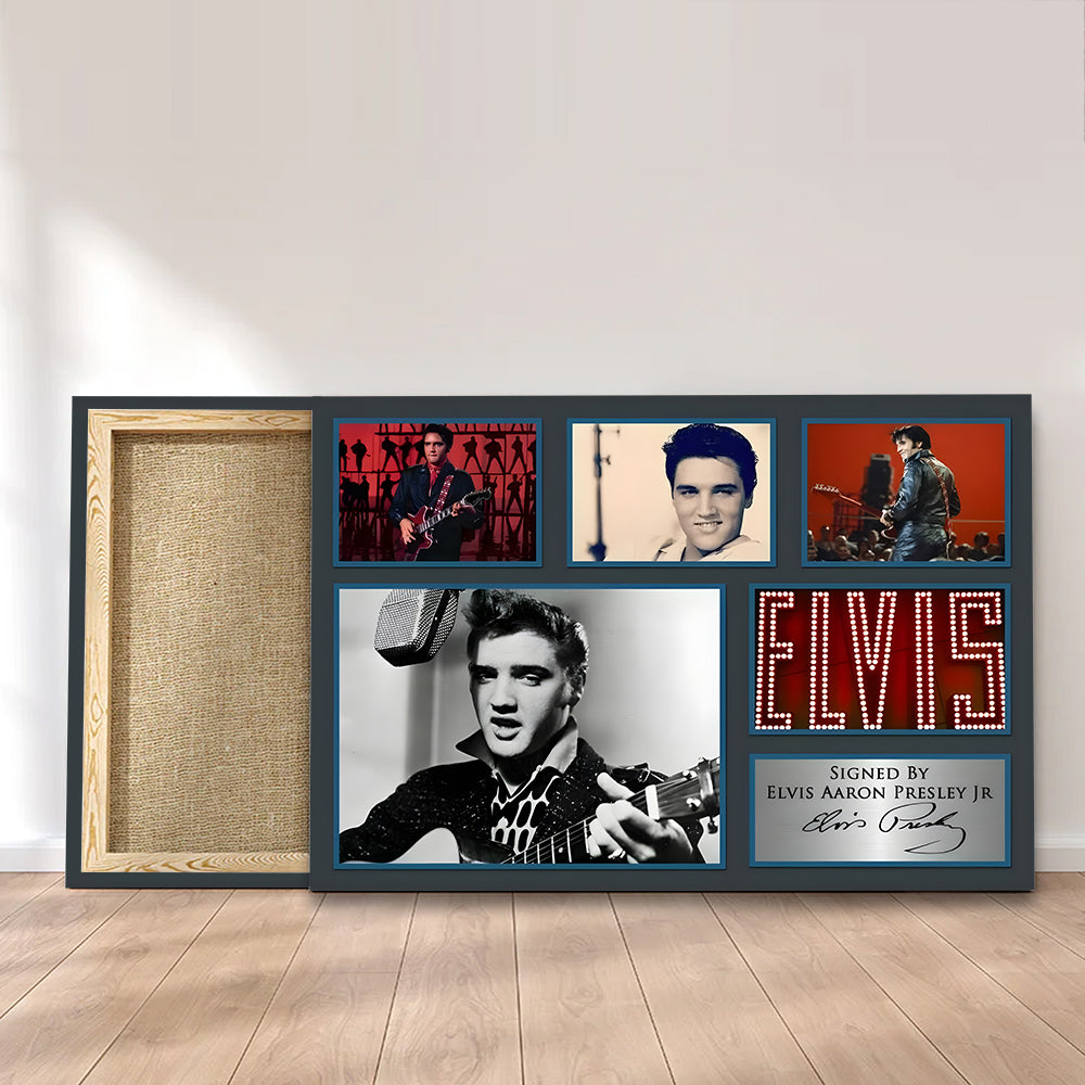 Elvis Presley Rectangle Canvas With Inner Frame – MAITM 9588
