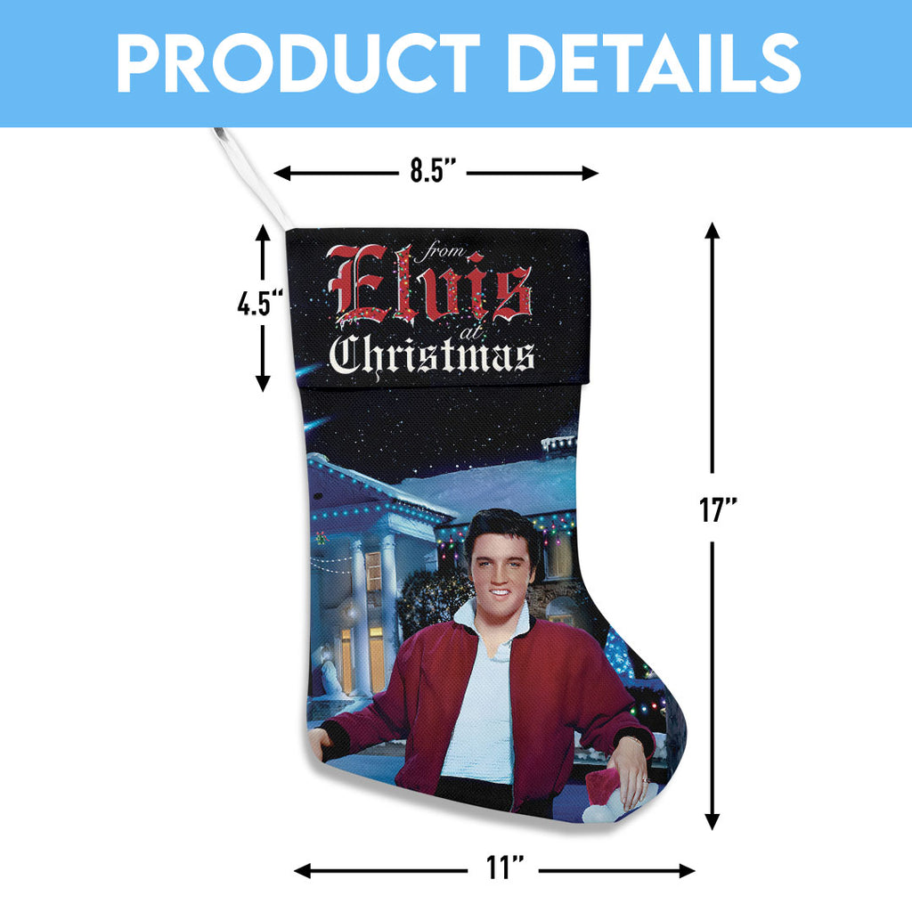 Elvis Presley Christmas Stocking – HOATT14075