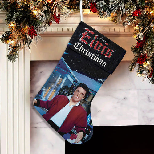 Elvis Presley Christmas Stocking – HOATT14075