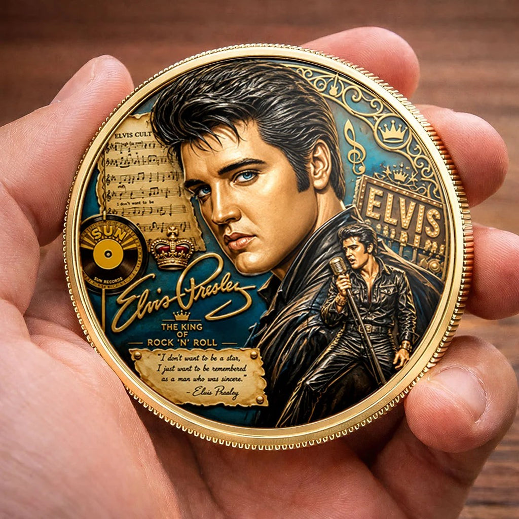 Elvis Presley Commemorative Coin – MAITM15321