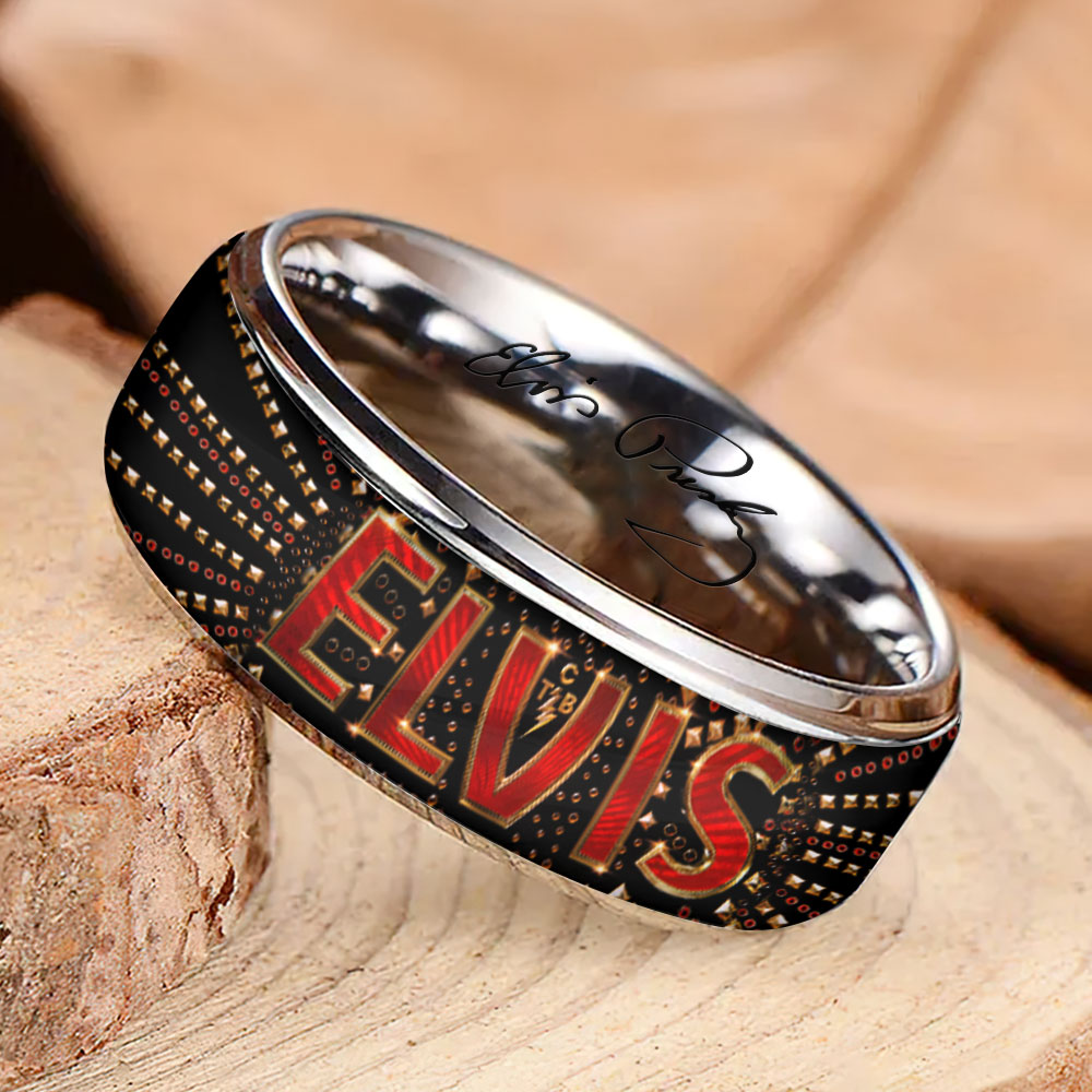 Elvis Presley Custom Alloy Ring – MAITM 11928