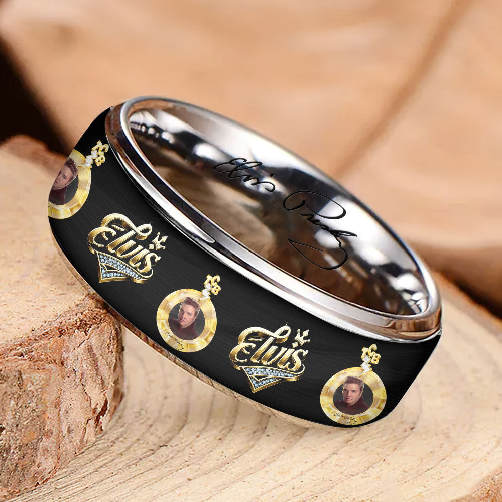Elvis Presley Custom Alloy Ring – MAITM 12048