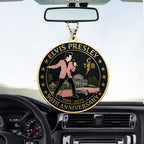 Elvis Presley Custom shape 2-sided Acrylic Car Ornament – MAITM12695