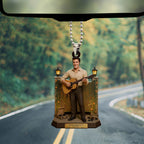 Elvis Presley Custom shape 2-sided Acrylic Car Ornament – MAITM12744