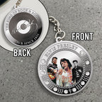 Elvis Presley Custom Shape 2-sided Keychain – MAITM12681