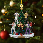 Elvis Presley Custom Shape 2-side Printed Acrylic Ornament – MAITM12684