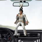 Elvis Presley Custom shape 2-sided Acrylic Car Ornament – TANTN22779
