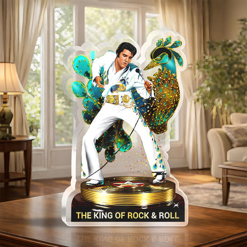 Elvis Presley Custom Shape Acrylic Plaque – HOATT16243