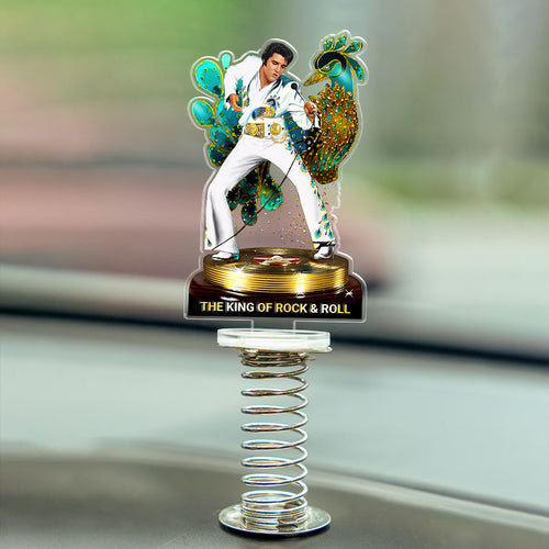 Elvis Presley Custom Shape Spring Acrylic Standee – HOATT17813