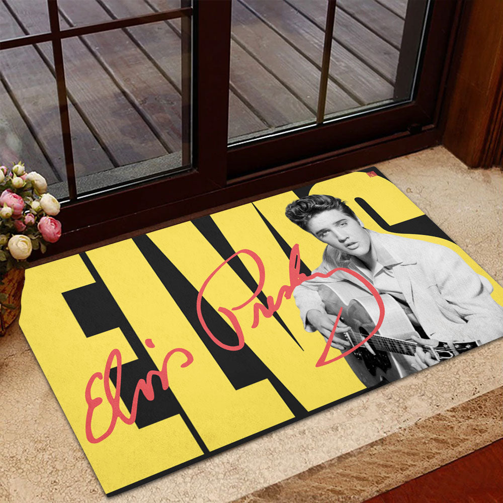 Elvis Presley Custom Shape 1-sided Keychain – HOATT 9259