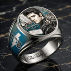Elvis Presley 3D Engraved Ring – MAITM15394