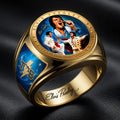 Elvis Presley 3D Engraved Ring – HOATT21201