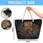 Elvis Presley Hemp Rope Tote Bag – TANTN24722