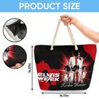 Elvis Presley Hemp Rope Tote Bag – HOATT 11691