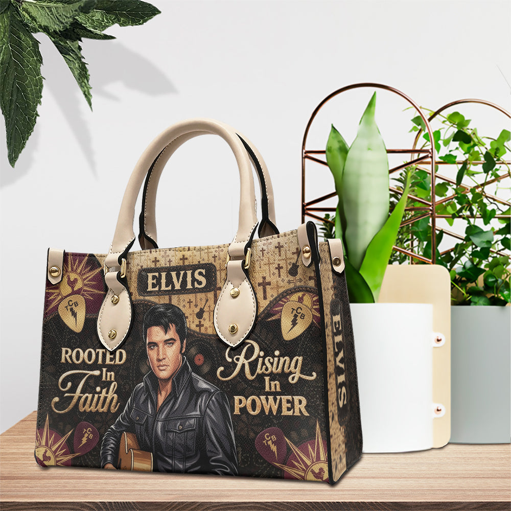 Elvis Presley Leather HandBag – TMTHU7339