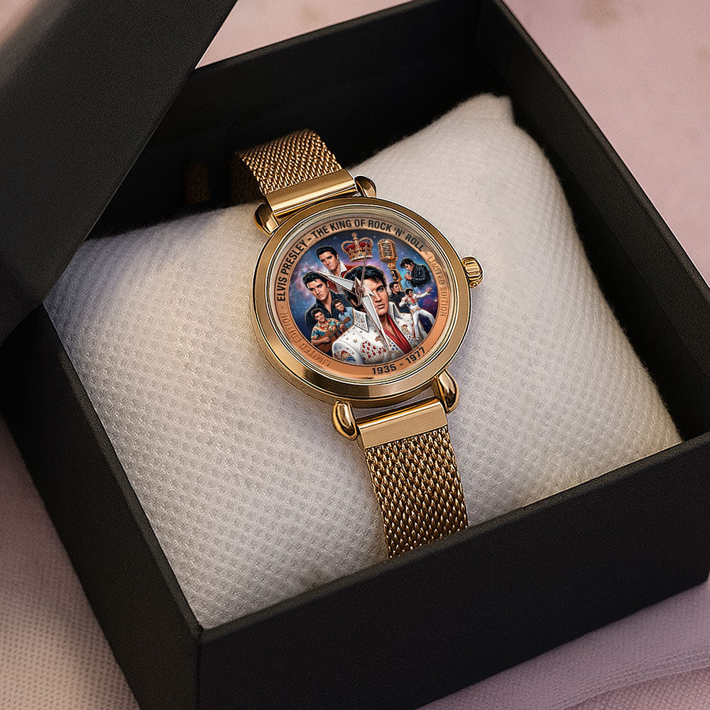 Elvis Presley Mesh Strap Quartz Watch – TMTHU6268