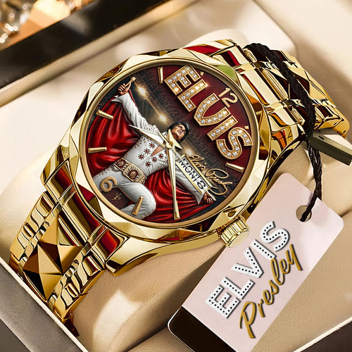 Elvis Presley Alloy Luxury Quartz Watch – TMTHU6478