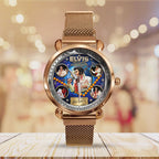 Elvis Presley Mesh Strap Quartz Watch – TMTHU6503