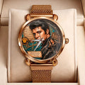 Elvis Presley Mesh Strap Quartz Watch – MAITM15340