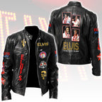 Elvis Presley Motorcycle Leather Jacket – HOATT15645